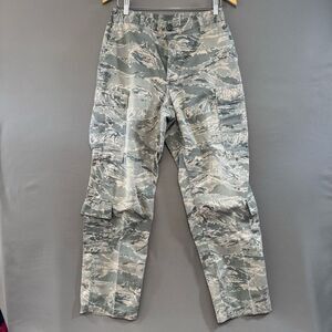 Army Camo Men’s Cargo Pants Size 29x30.5 50/50 Blend Woodland Style